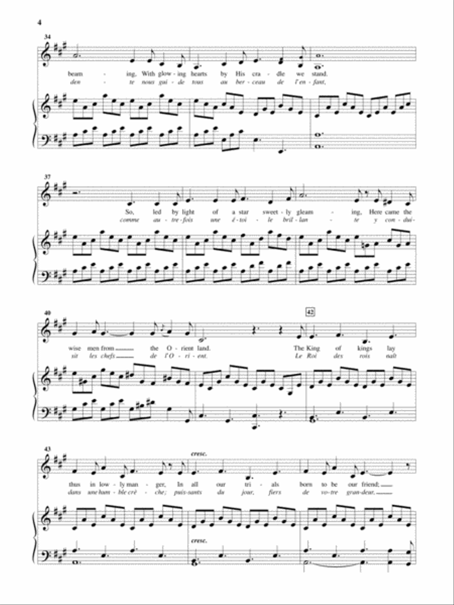 O Holy Night (Cantique De Noel) [Low Voice] Low Voice scores gallery preview page 4
