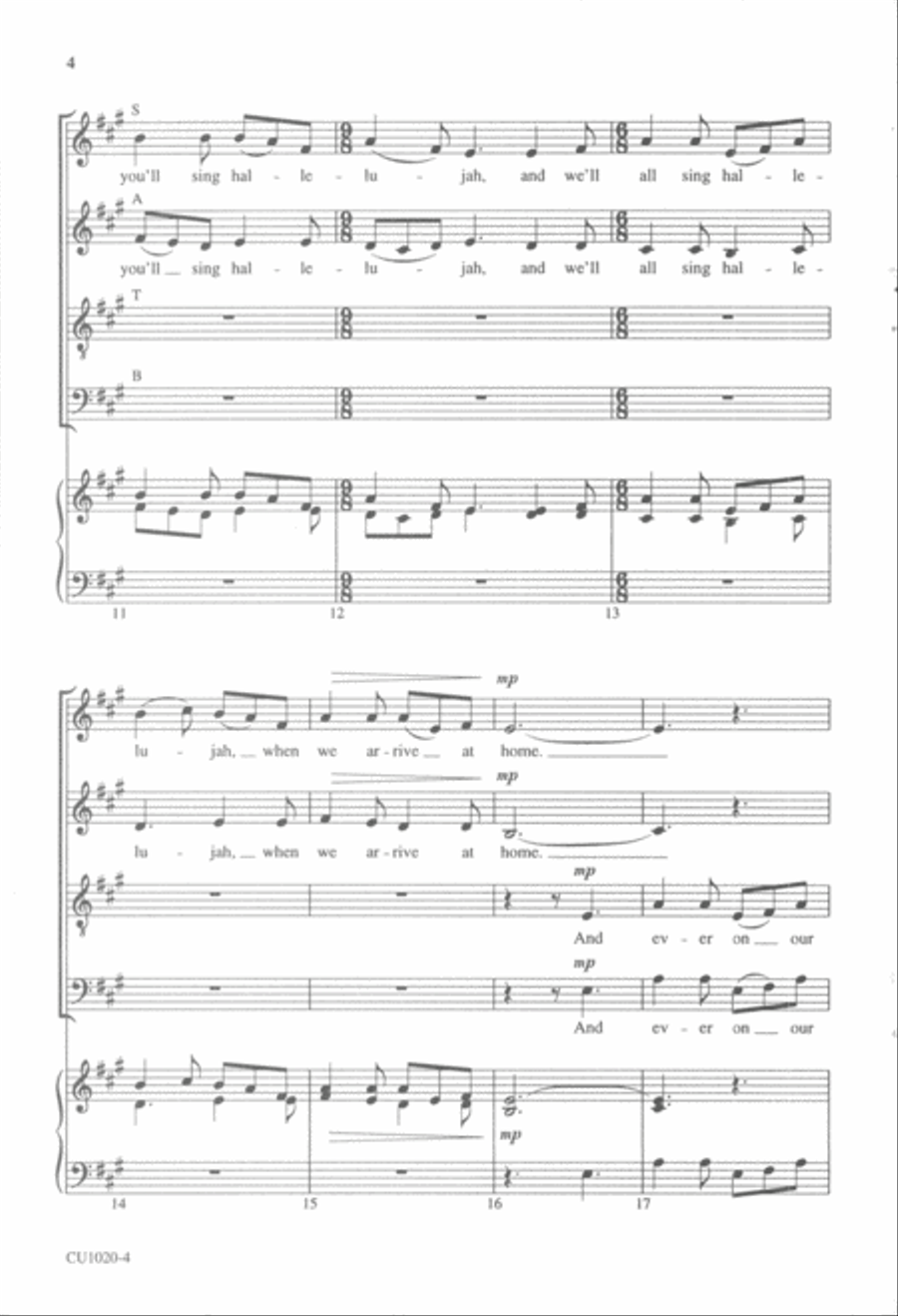 The Eternal Gates 4-Part scores gallery preview page 3