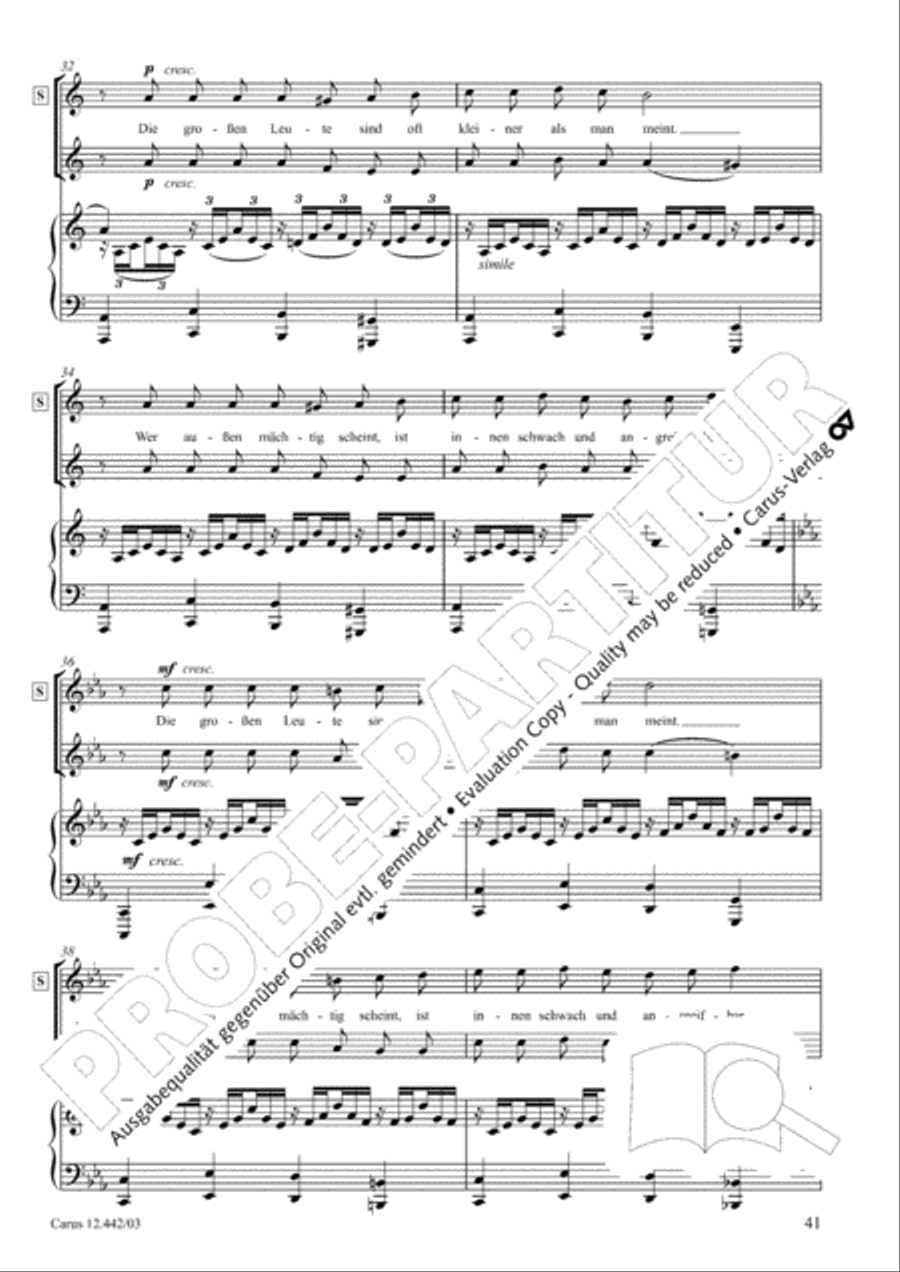 Der kleine Prinz 3-Part scores gallery preview page 43