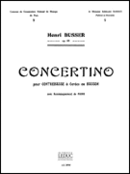 Concertino Op.80 (bassoon & Piano)