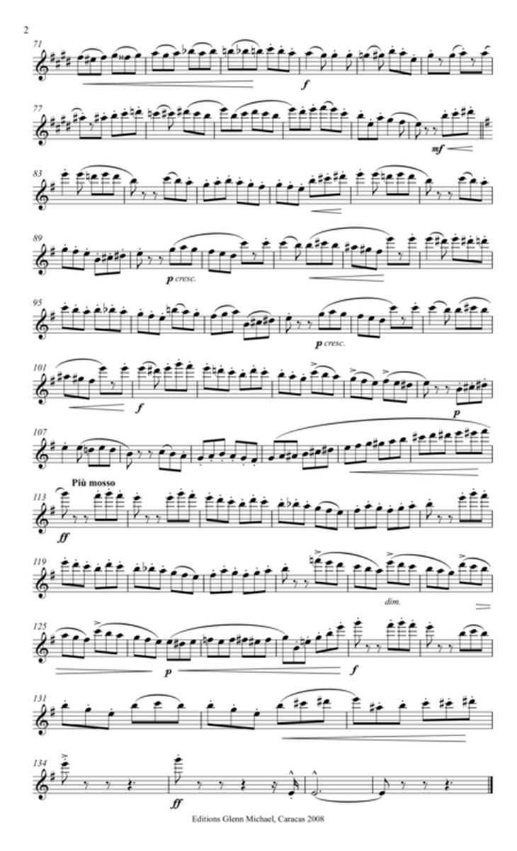 Tarantella for flute & piano image number null