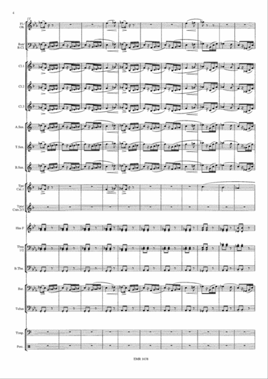 Jean de Florette - Manon des Sources Concert Band scores gallery preview page 5
