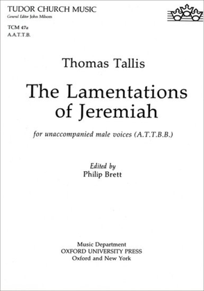Book cover for The Lamentations of Jeremiah