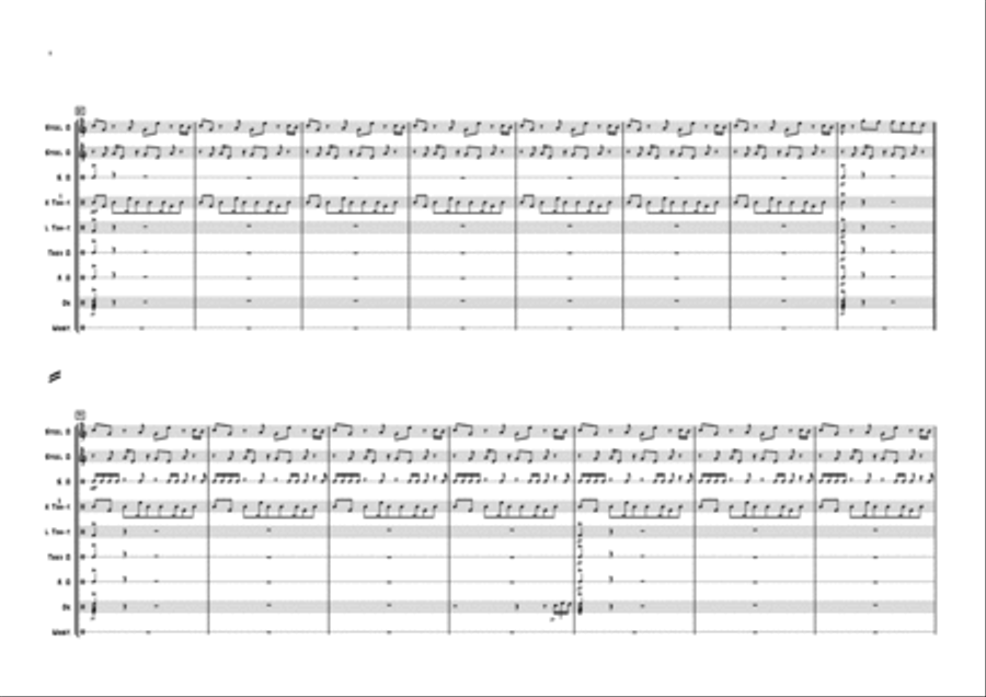 Beat The Boredom Beat The Boredom Percussion scores gallery preview page 6