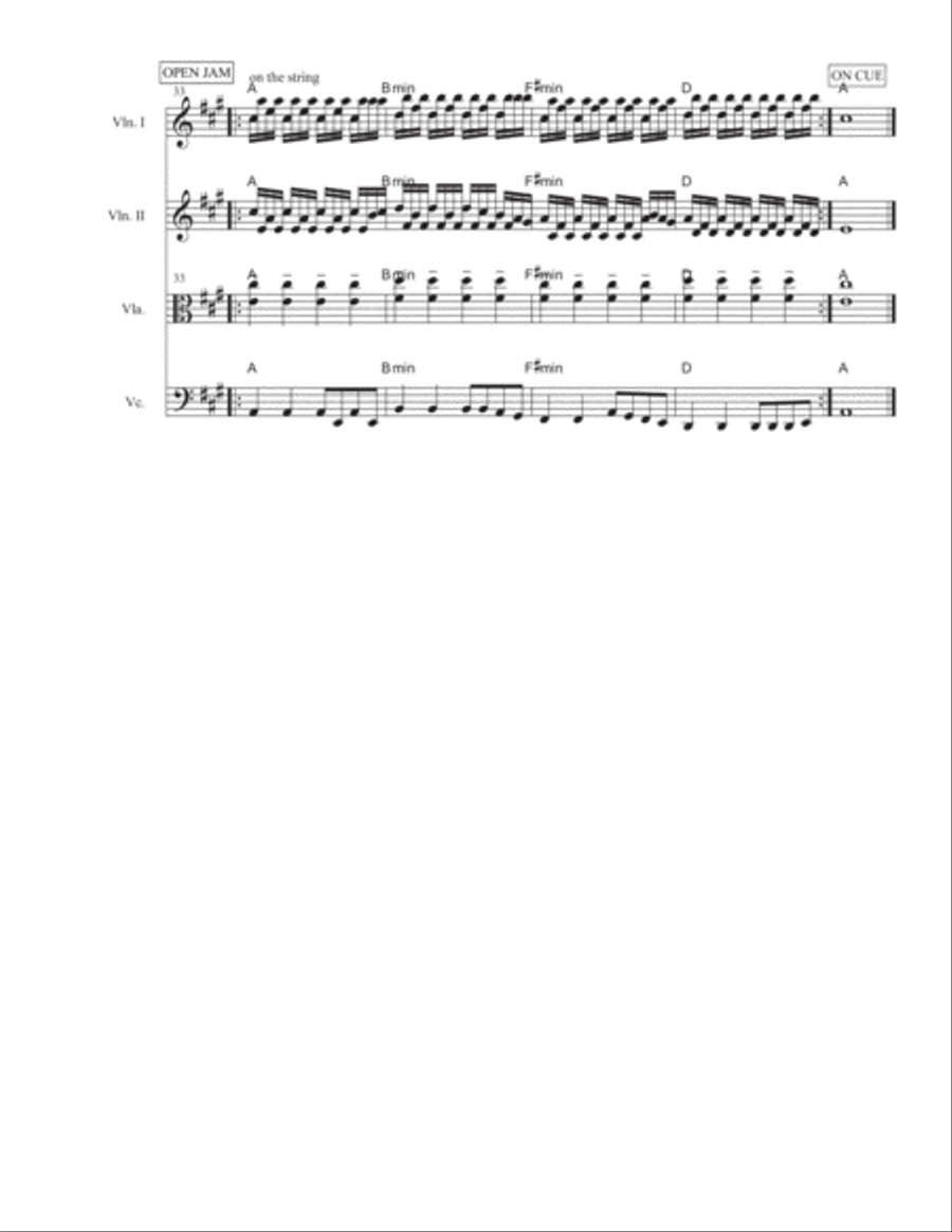 Halo Halo String Quartet scores gallery preview page 5