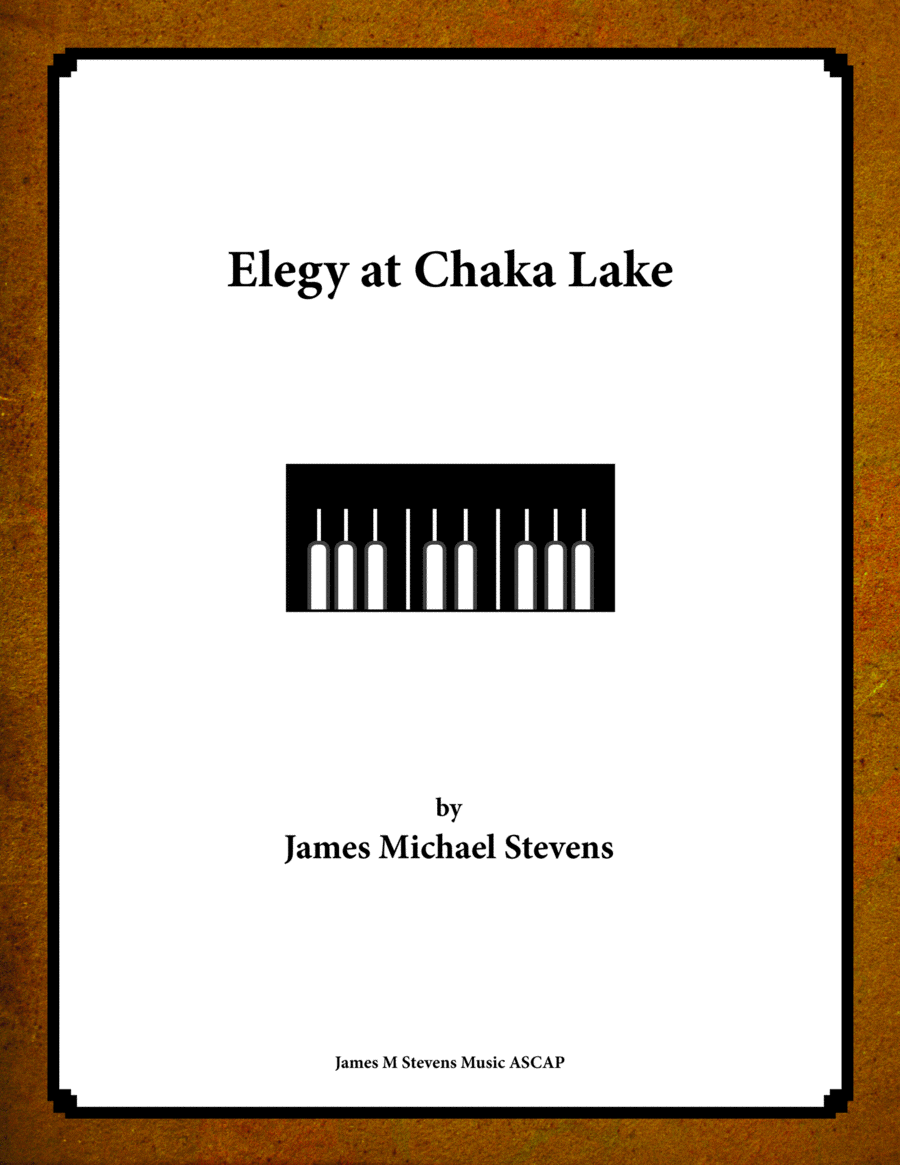Elegy at Chaka Lake Piano Solo scores gallery preview page 1