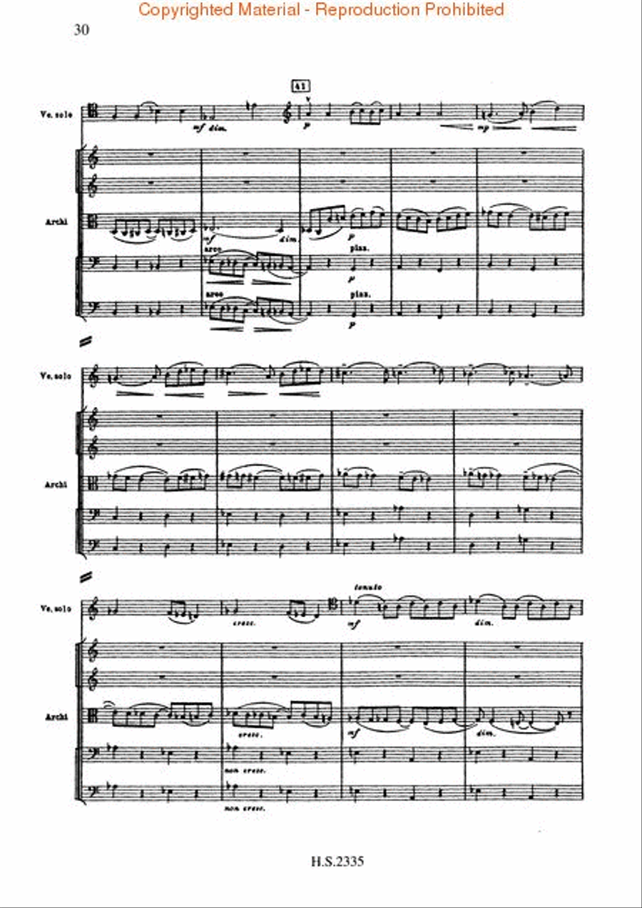 Concerto No. 1 for Cello and Orchestra, Op. 107 Orchestra scores gallery preview page 4