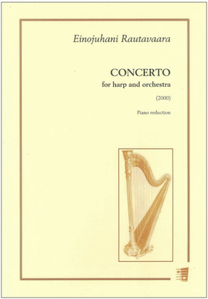 Book cover for Concerto for harp and orchestra - Solo part & piano reduction