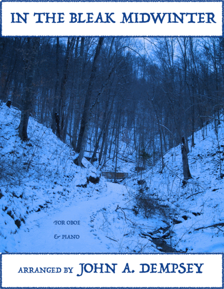 In the Bleak Midwinter (Oboe and Piano) image number null