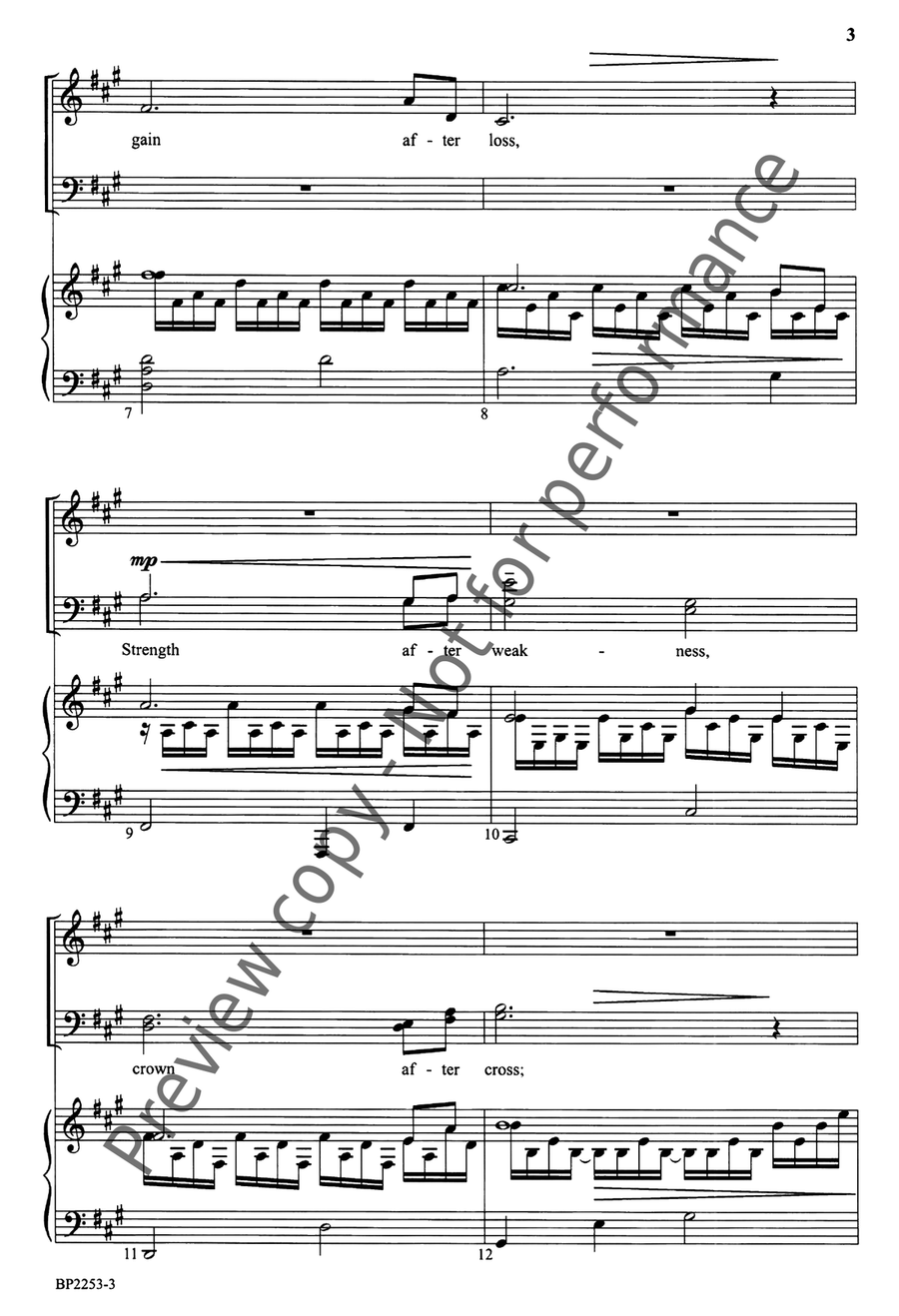 All Things New (Hagenberg) 4-Part scores gallery preview page 4