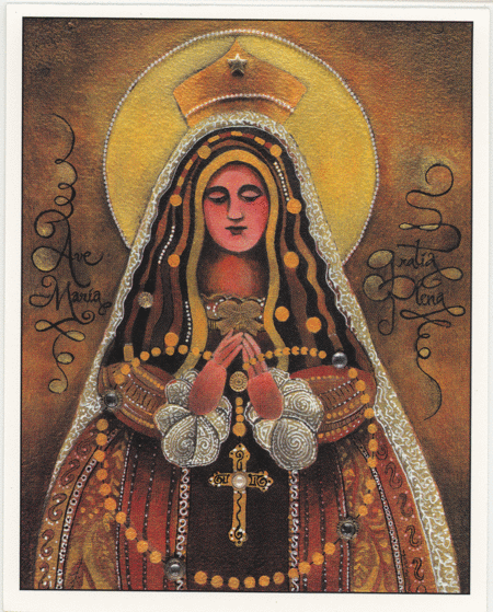 Our Lady of the Rosary Poster
