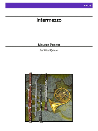 Book cover for Intermezzo for Wind Quintet