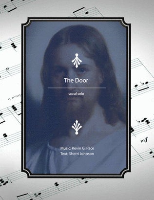Book cover for The Door - vocal solo