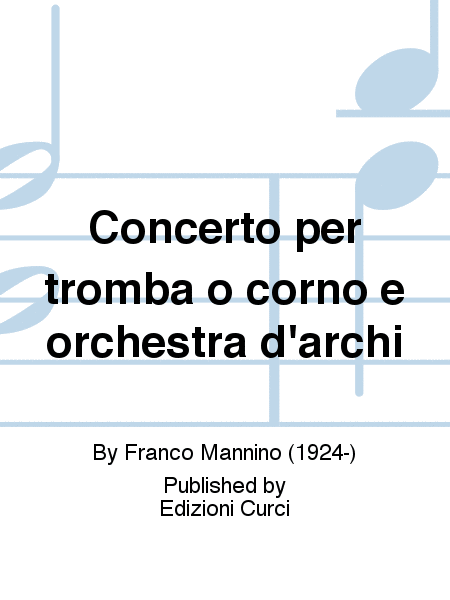 Concerto per tromba o corno e orchestra d