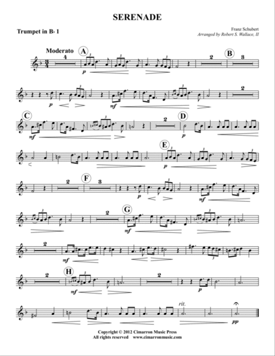 Serenade Brass Quintet scores gallery preview page 5