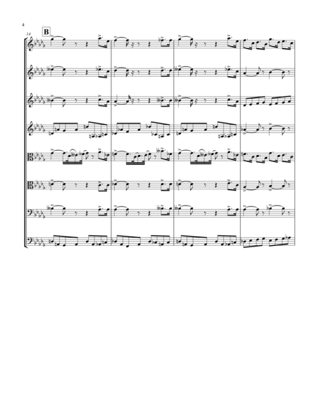 Coronation March (Db) (String Octet - 4 Violins, 2 Violas, 2 Cellos)