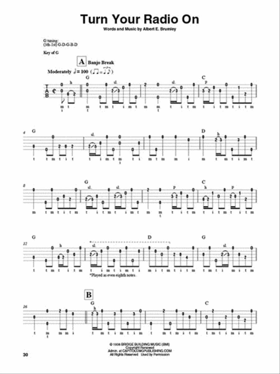 Bluegrass Gospel Acoustic Guitar scores gallery preview page 5