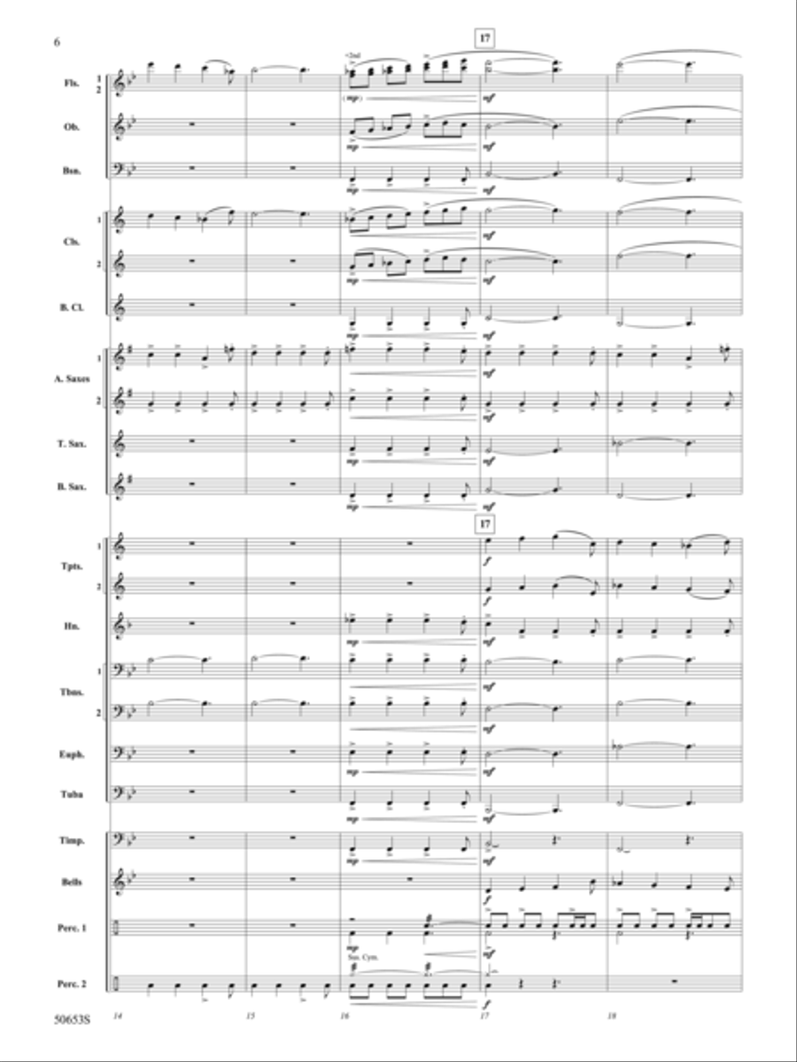 A Centennial Celebration: Score Concert Band scores gallery preview page 6