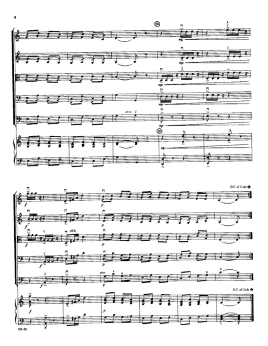 Star Valley Suite Orchestra scores gallery preview page 8