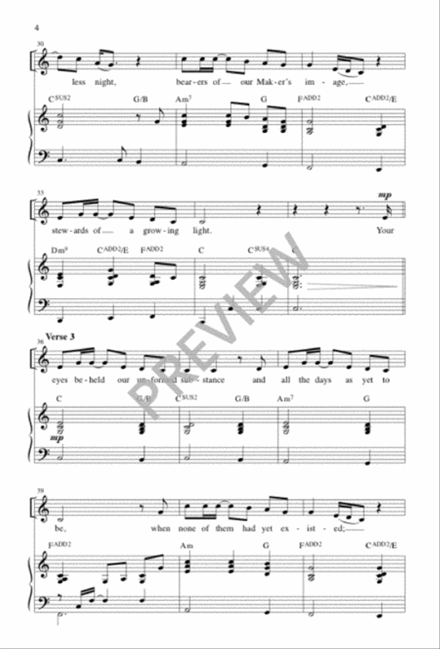 Awoken Unison Choir scores gallery preview page 4