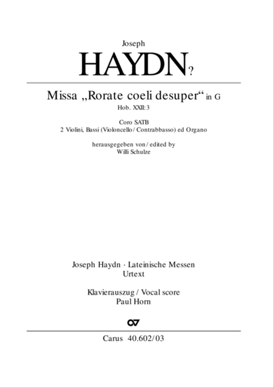 Missa brevis 4-Part scores gallery preview page 2
