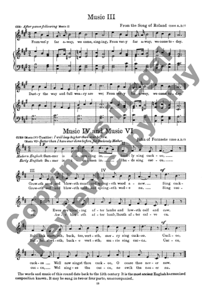 The Miracle of the Tumbler Children's Choir - Sheet Music