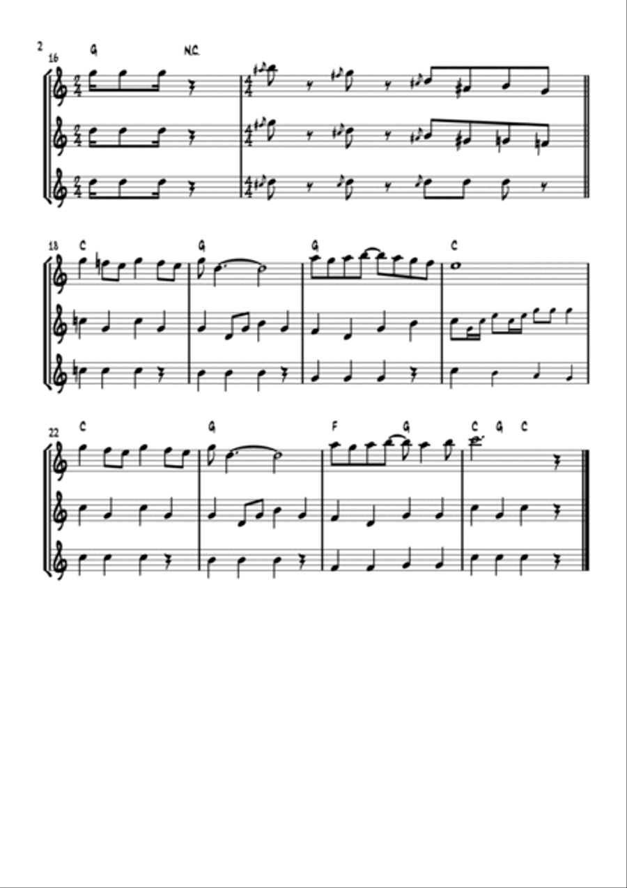 Wallace And Gromit Theme Wallace And Gromit Theme Large Ensemble scores gallery preview page 2