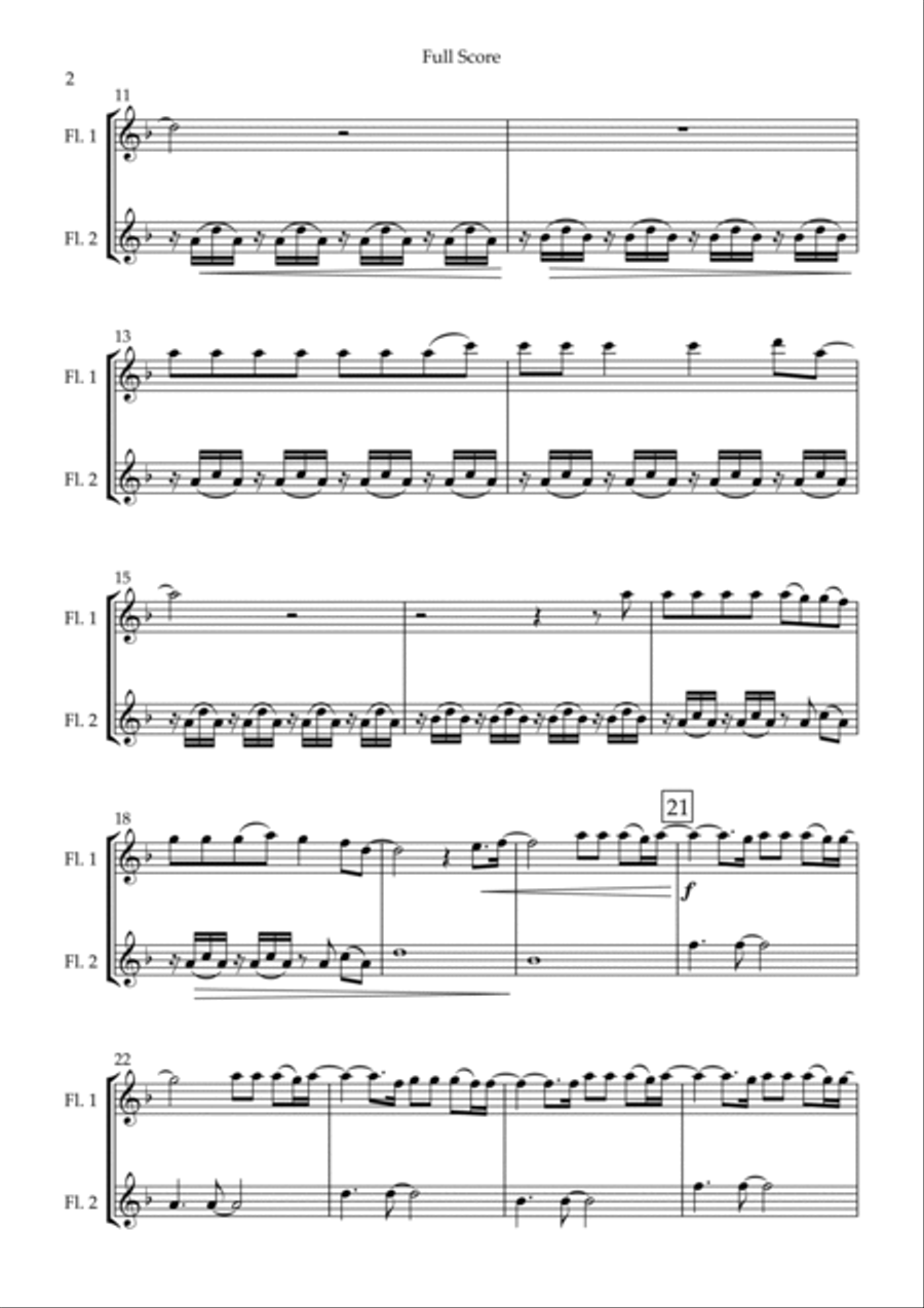 You Say Woodwind Duet scores gallery preview page 2