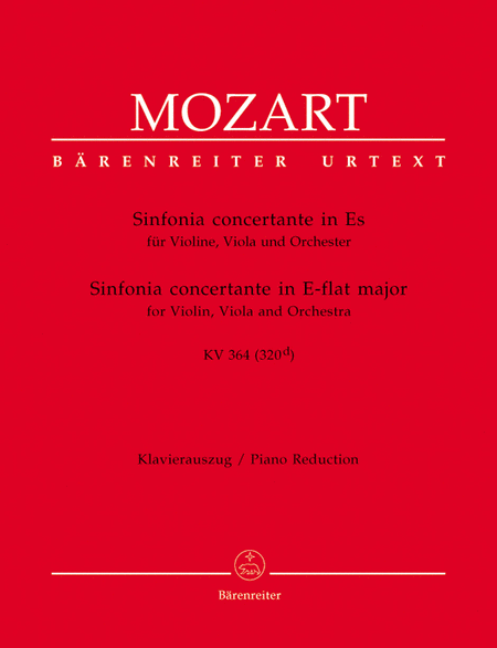 Wolfgang Amadeus Mozart: Sinfonia Concertante In Eb Major K. 364