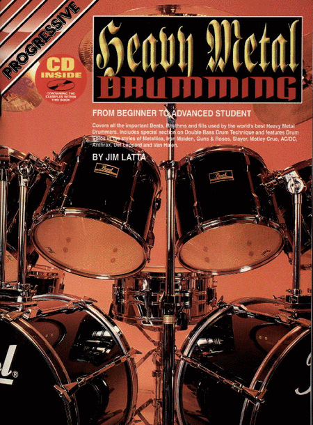 Heavy Metal Drumming Book/Cd