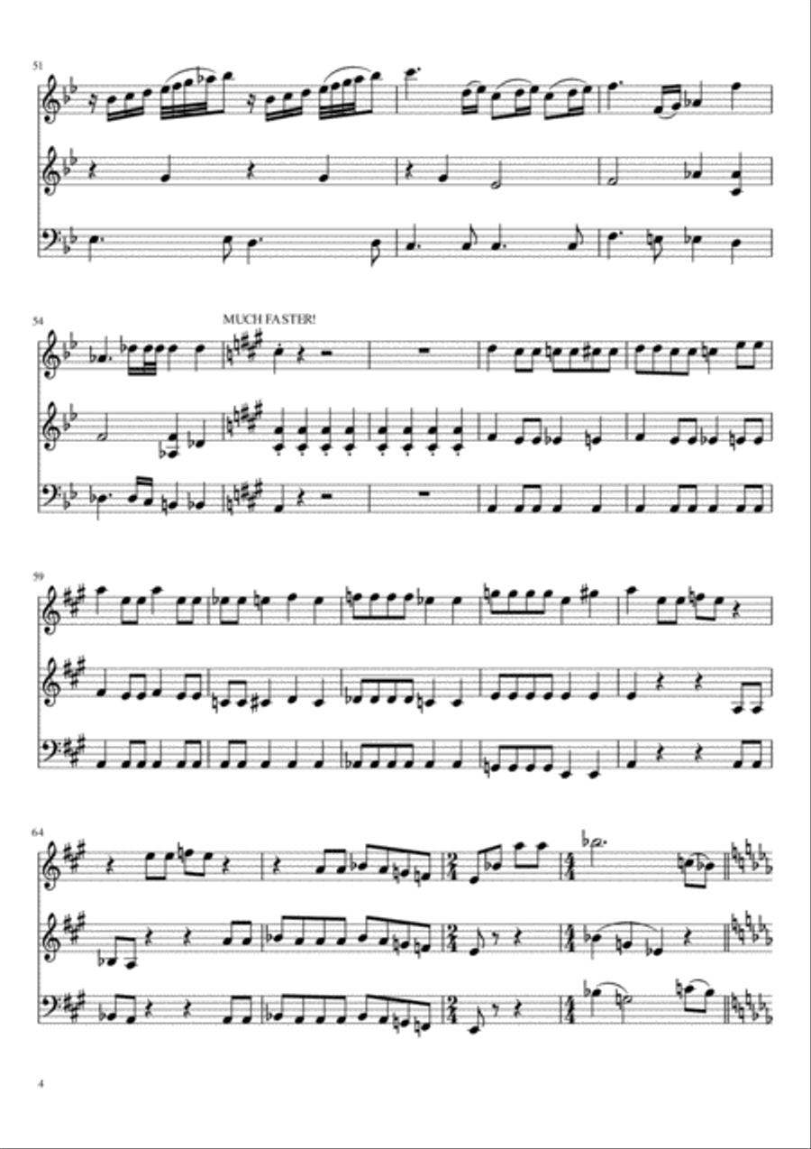 Bohemian Rhapsody Bohemian Rhapsody String Trio scores gallery preview page 4