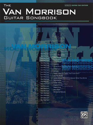 Book cover for Van Morrison – Guitar Songbook