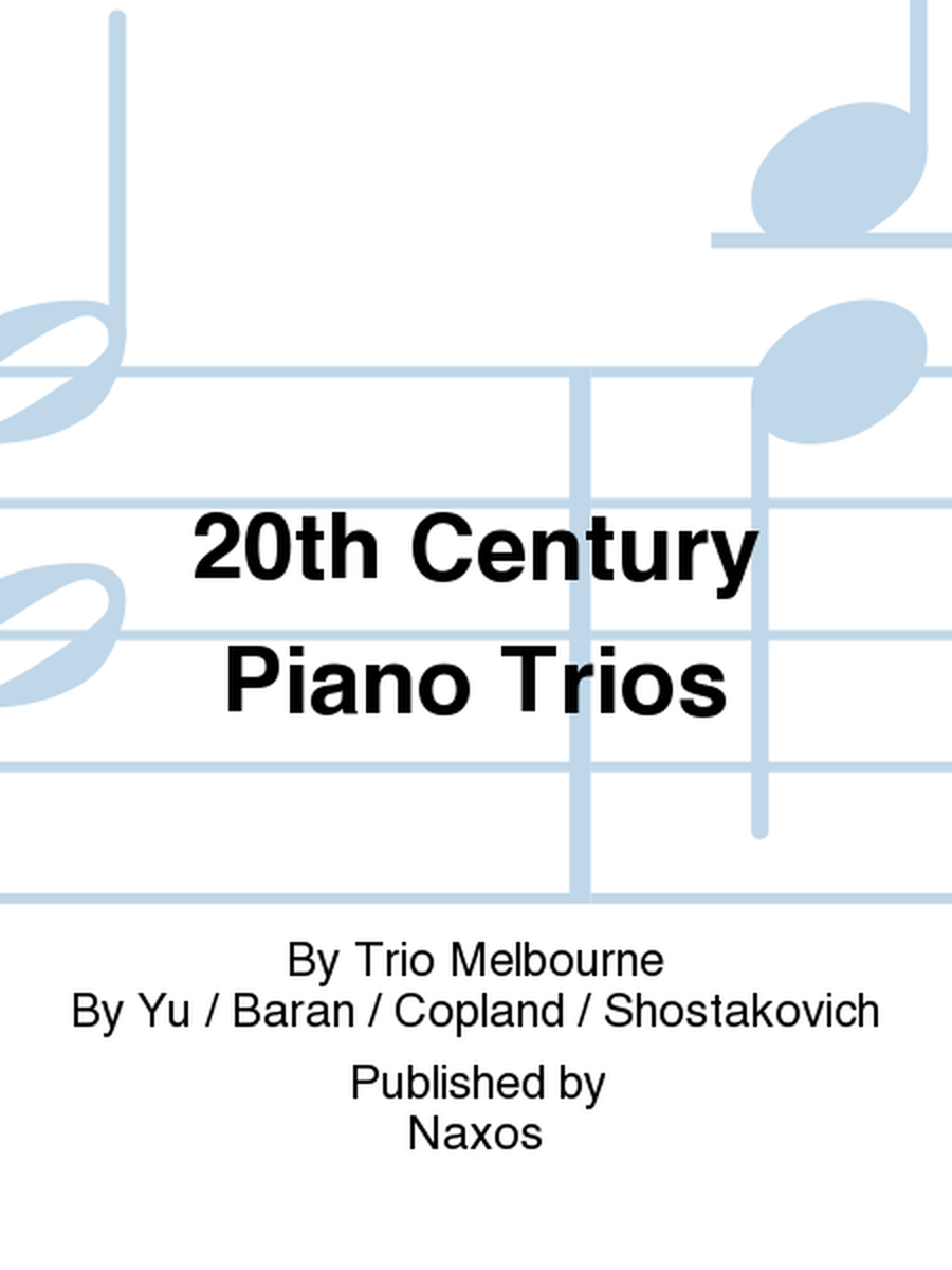 20th Century Piano Trios
