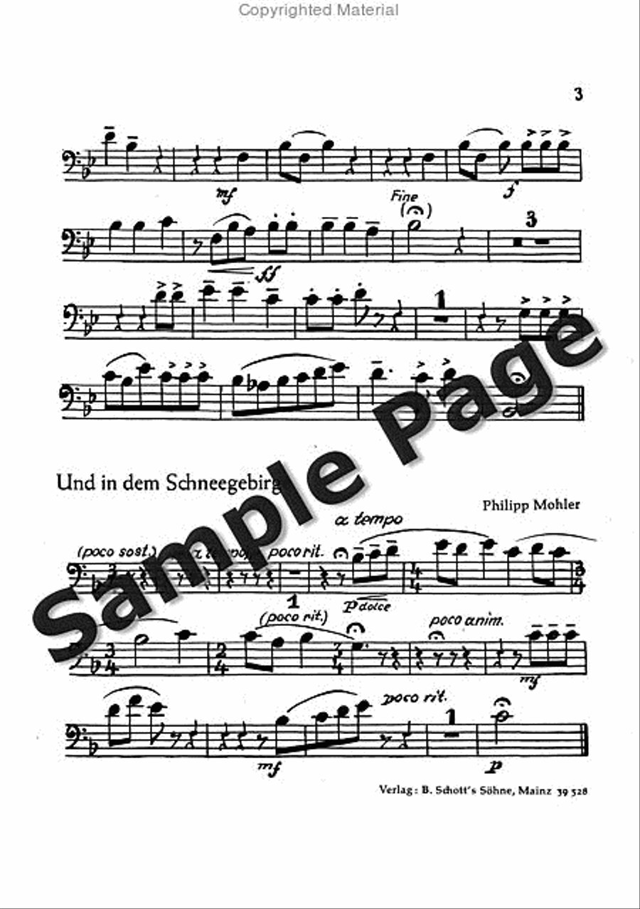 Mohler Ph Festliche Liedkantate Op37(dsb TTBB scores gallery preview page 32