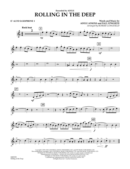 Rolling in the Deep - Eb Alto Saxophone 1