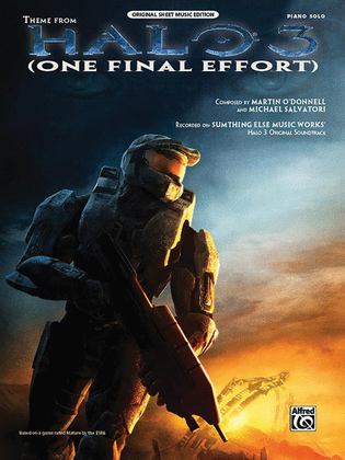 Book cover for Theme from Halo 3 (One Final Effort)