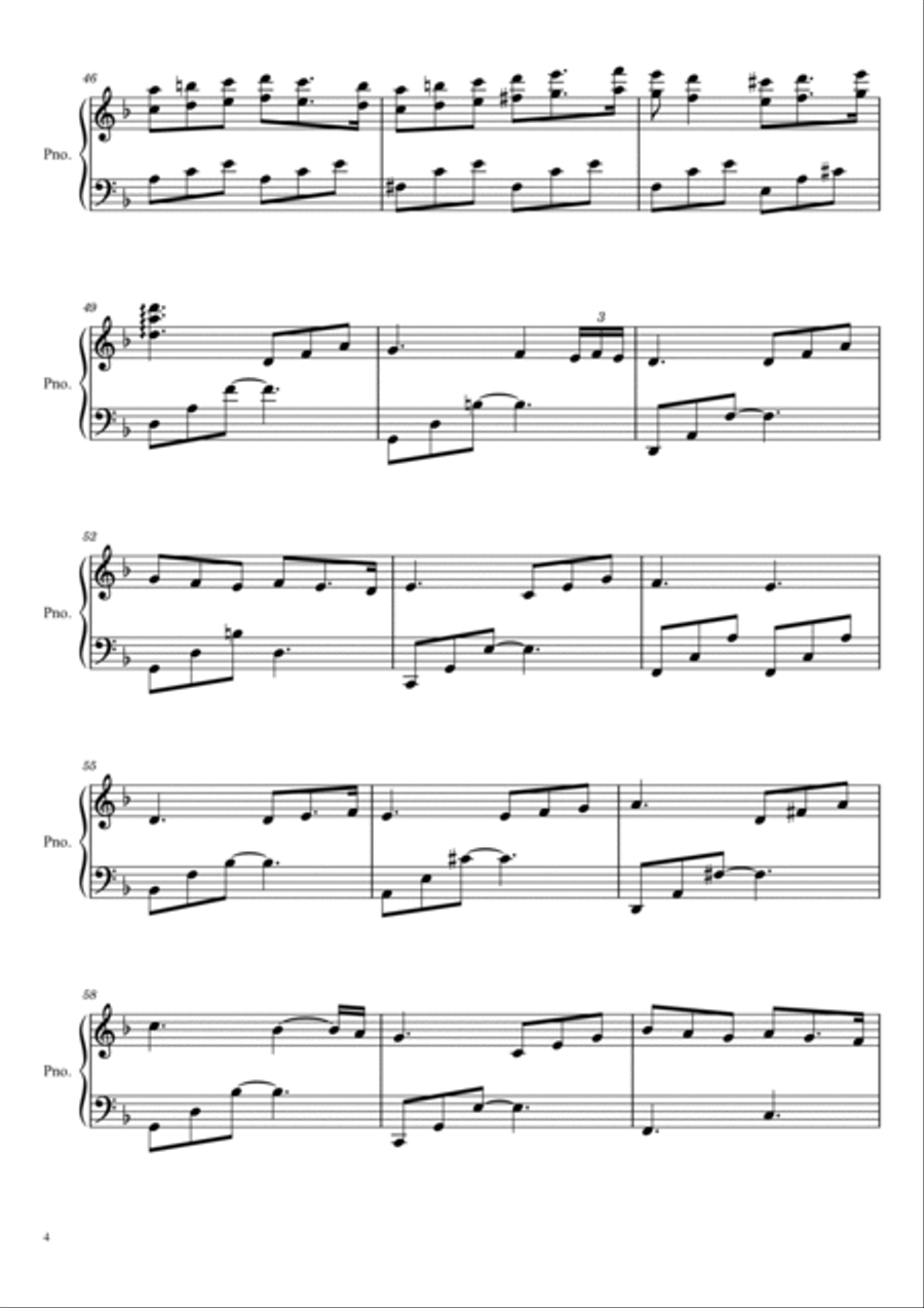 Cristofori's Dream Piano Solo scores gallery preview page 4