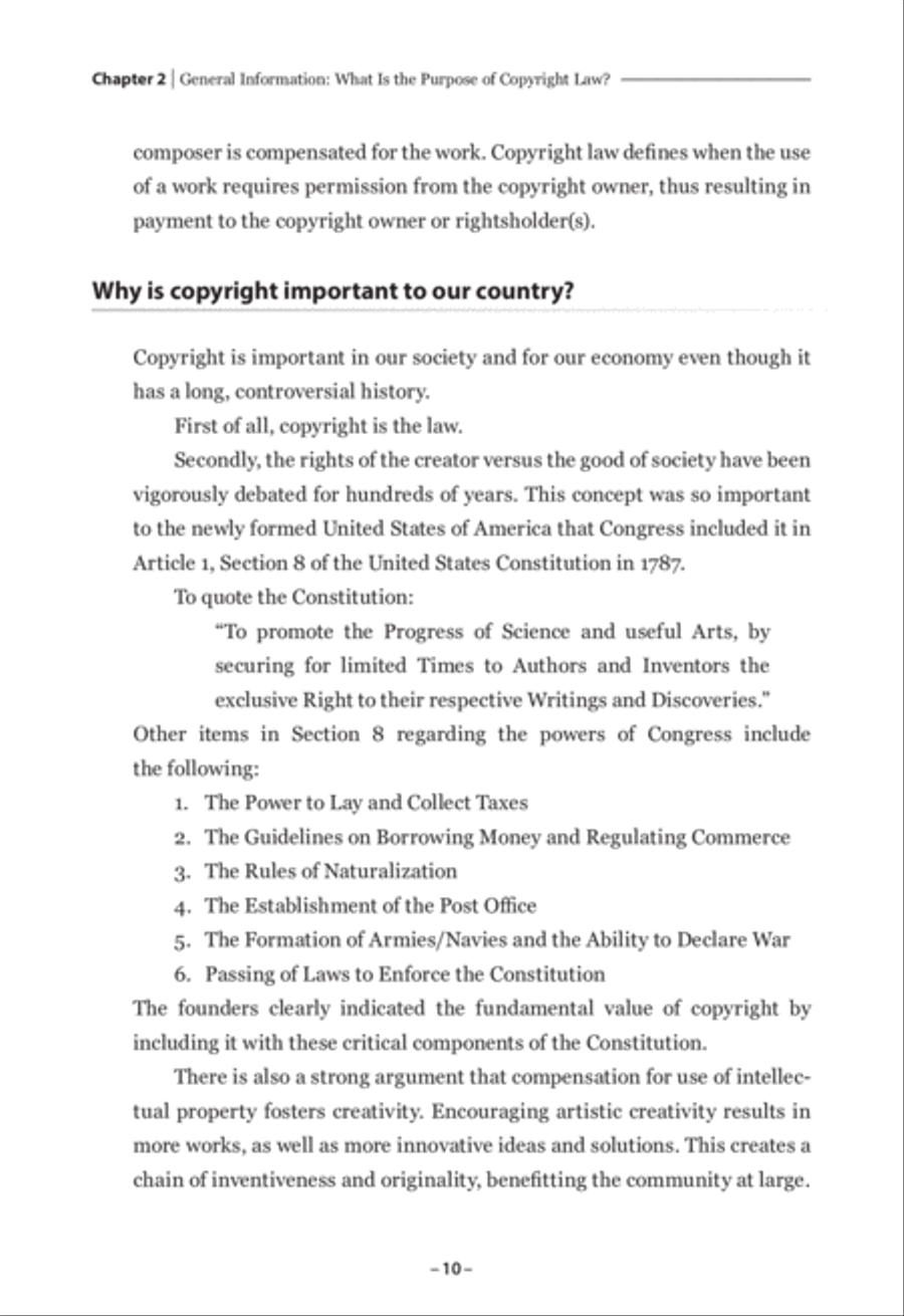 Copyright Handbook for Music Educators and Directors Director Score scores gallery preview page 8