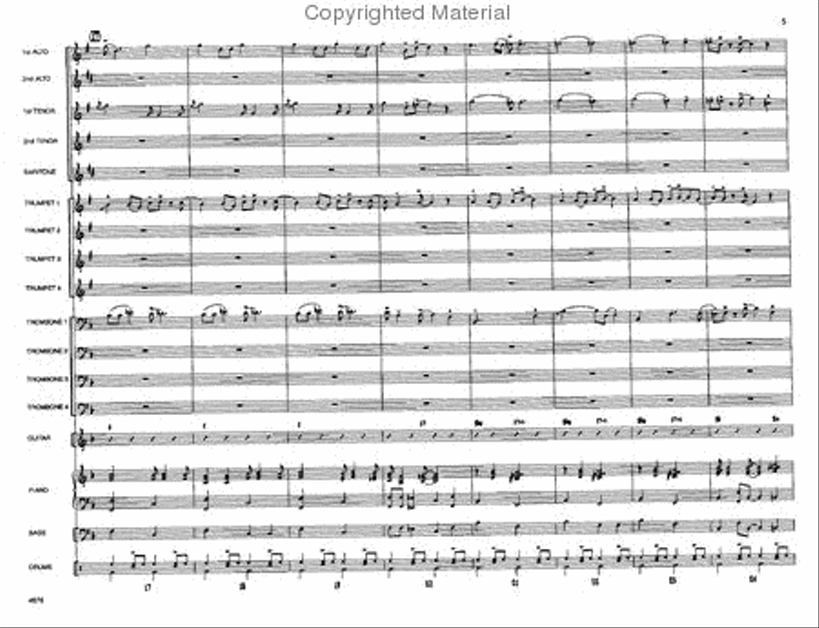 Royal Garden Blues Royal Garden Blues Jazz Ensemble scores gallery preview page 4
