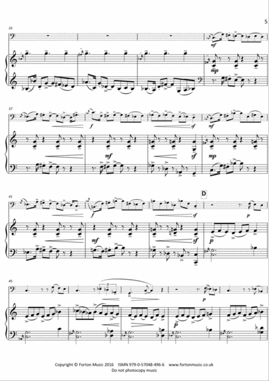 The Tale Of The Slightly Miffed Dancing Bear Score and Part scores gallery preview page 5
