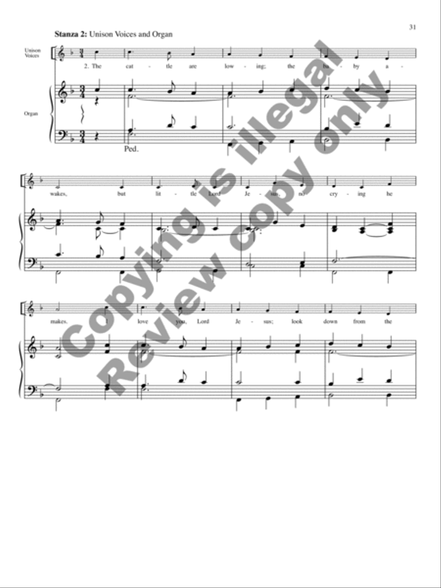 Festive Hymn Settings for Advent, Christmas, and Epiphany image number null