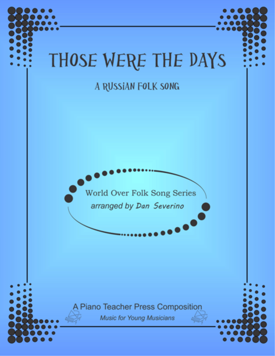 Those Were the Days Piano Solo scores gallery preview page 1