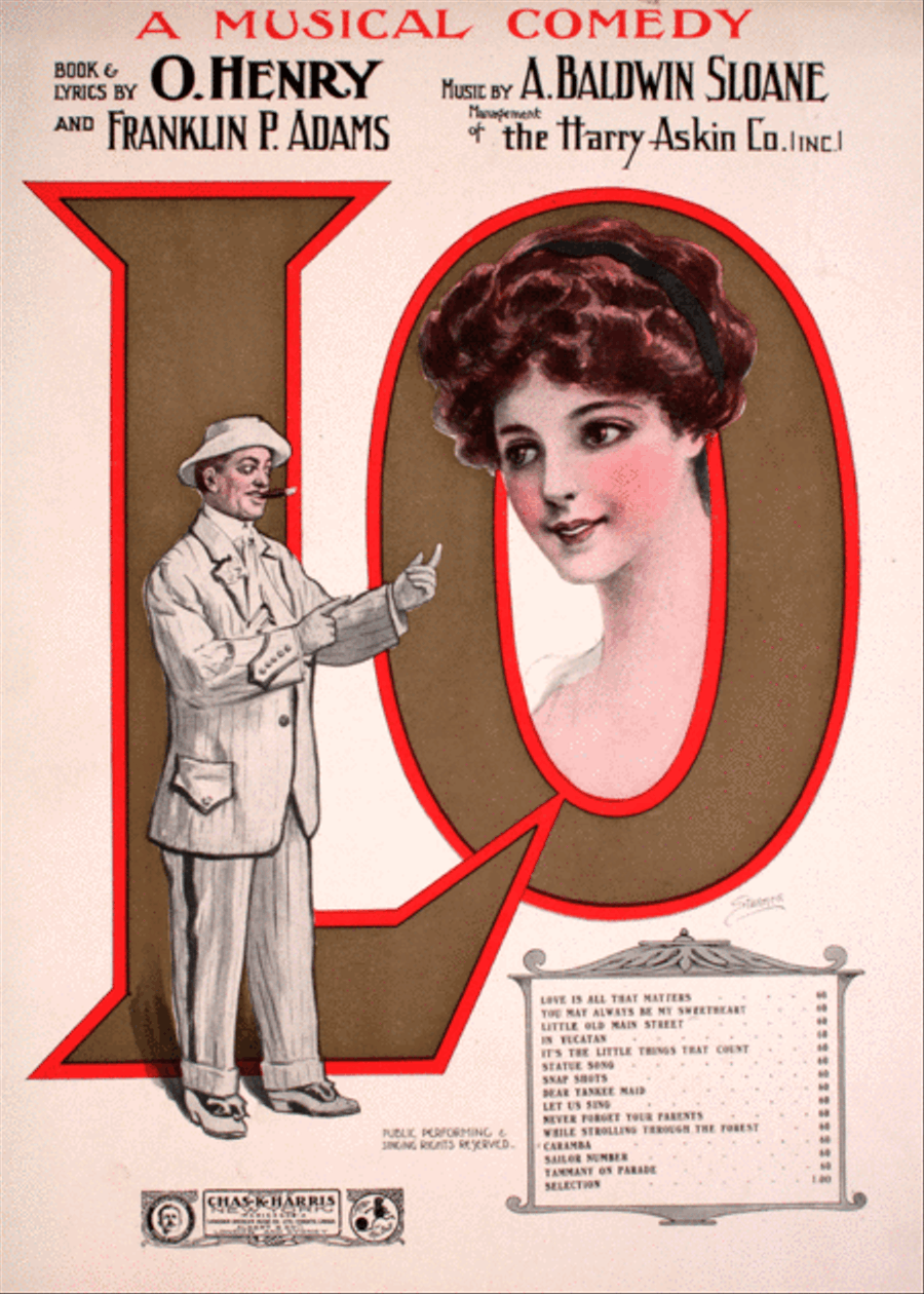A Musical Comedy. Caramba. Spanish Burlesque Song Voice scores gallery preview page 1