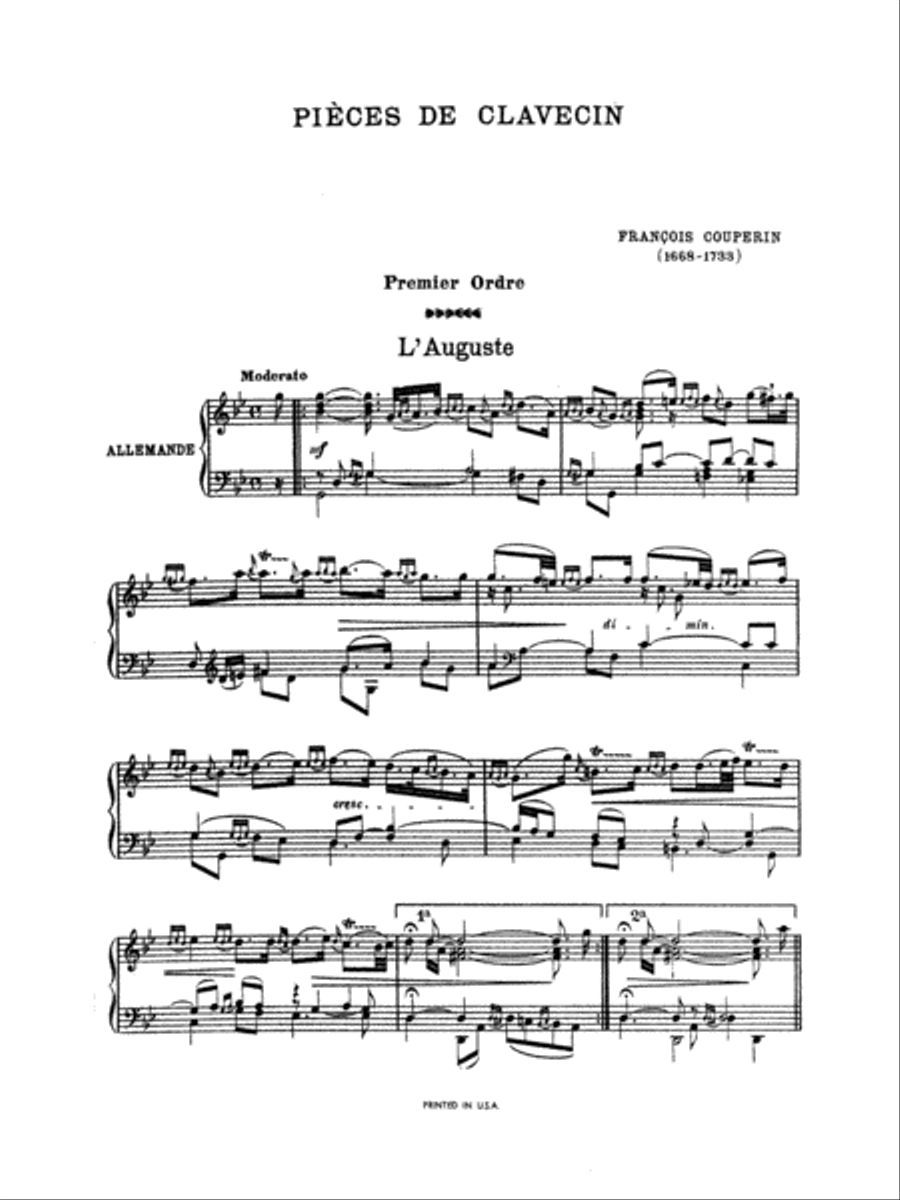 Clavichord Pieces, Volume 1 Piano Solo scores gallery preview page 6
