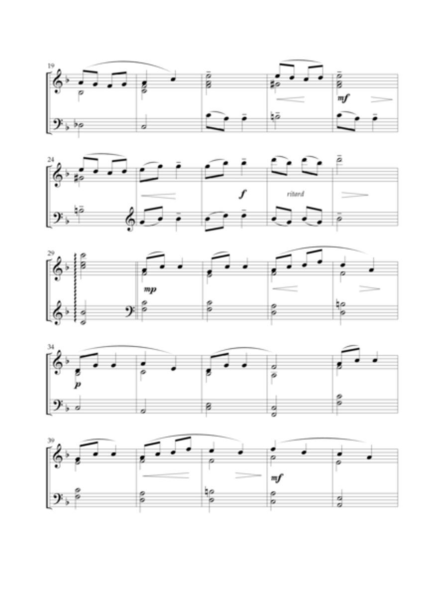 To A Wild Rose - EASY! To A Wild Rose - EASY! Easy Piano scores gallery preview page 3