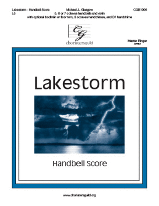 Book cover for Lakestorm - Handbell Score