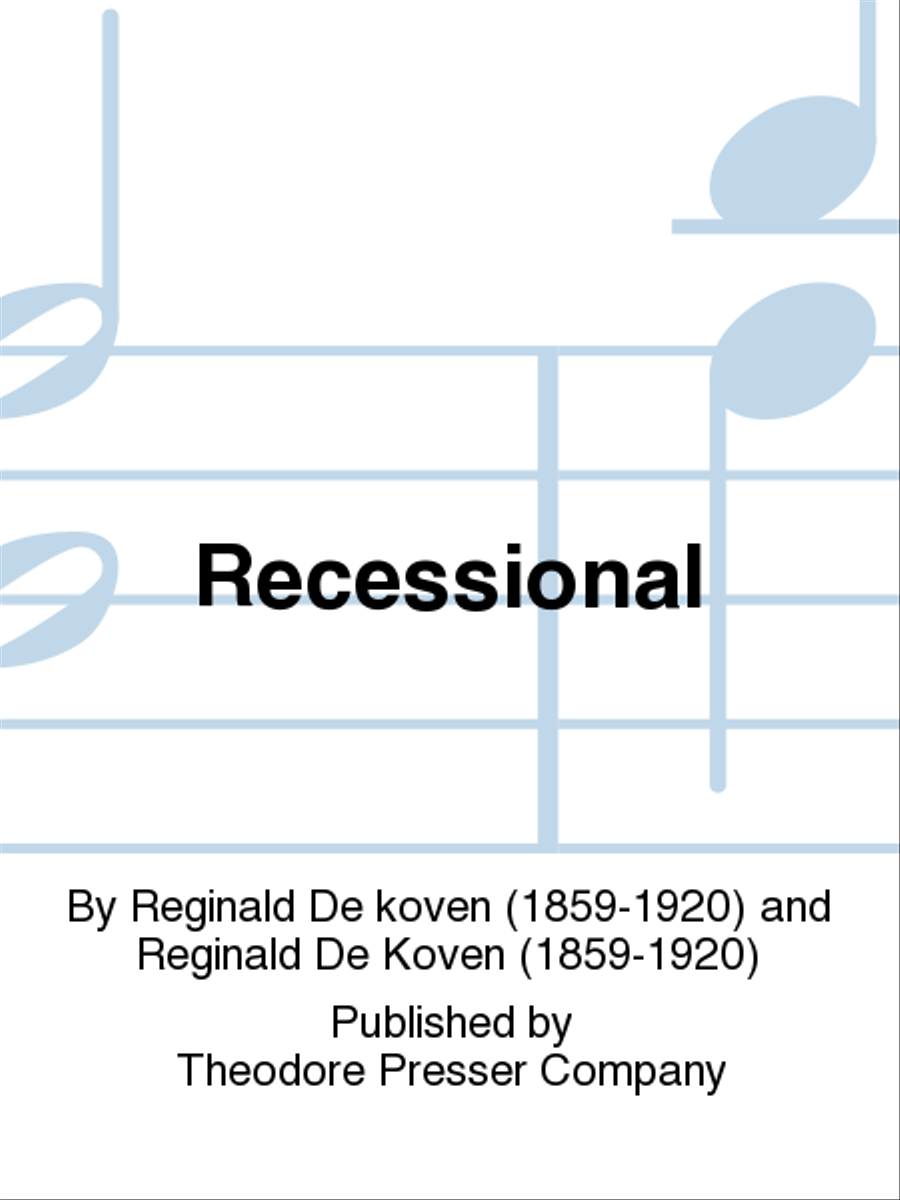 Recessional 2-Part scores gallery preview page 1