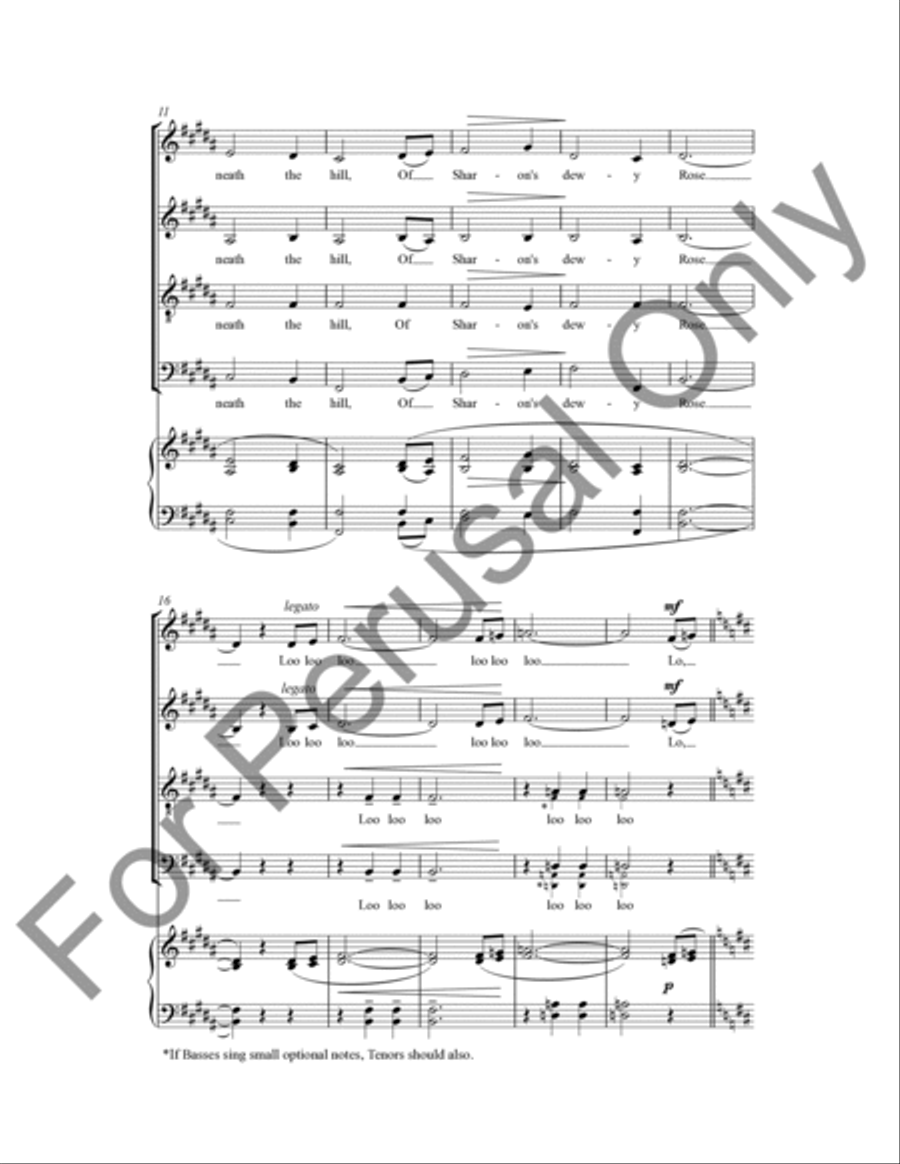 By Cool Siloam's Shady Rill 4-Part scores gallery preview page 3