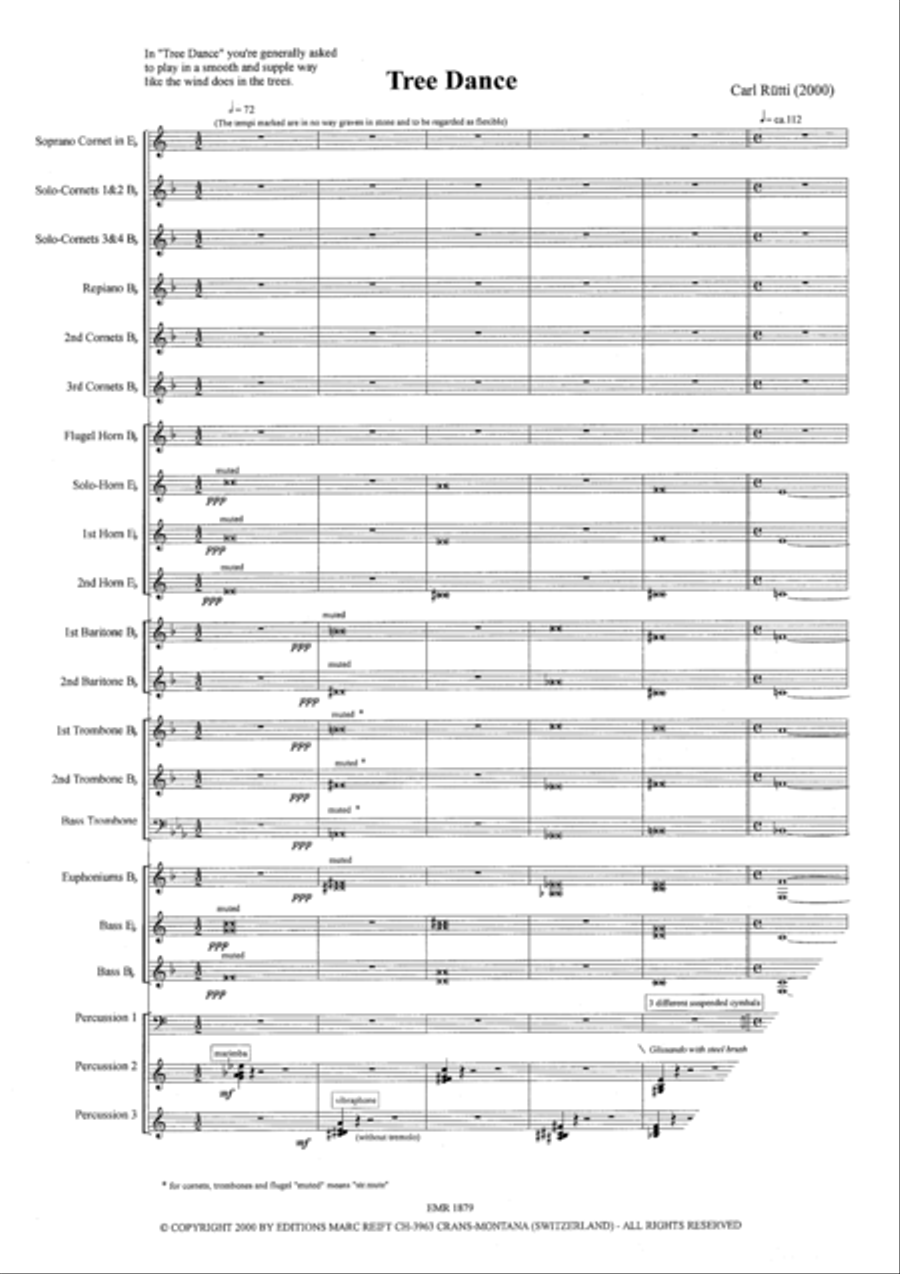 Montreux Wind Dances Brass Band scores gallery preview page 5