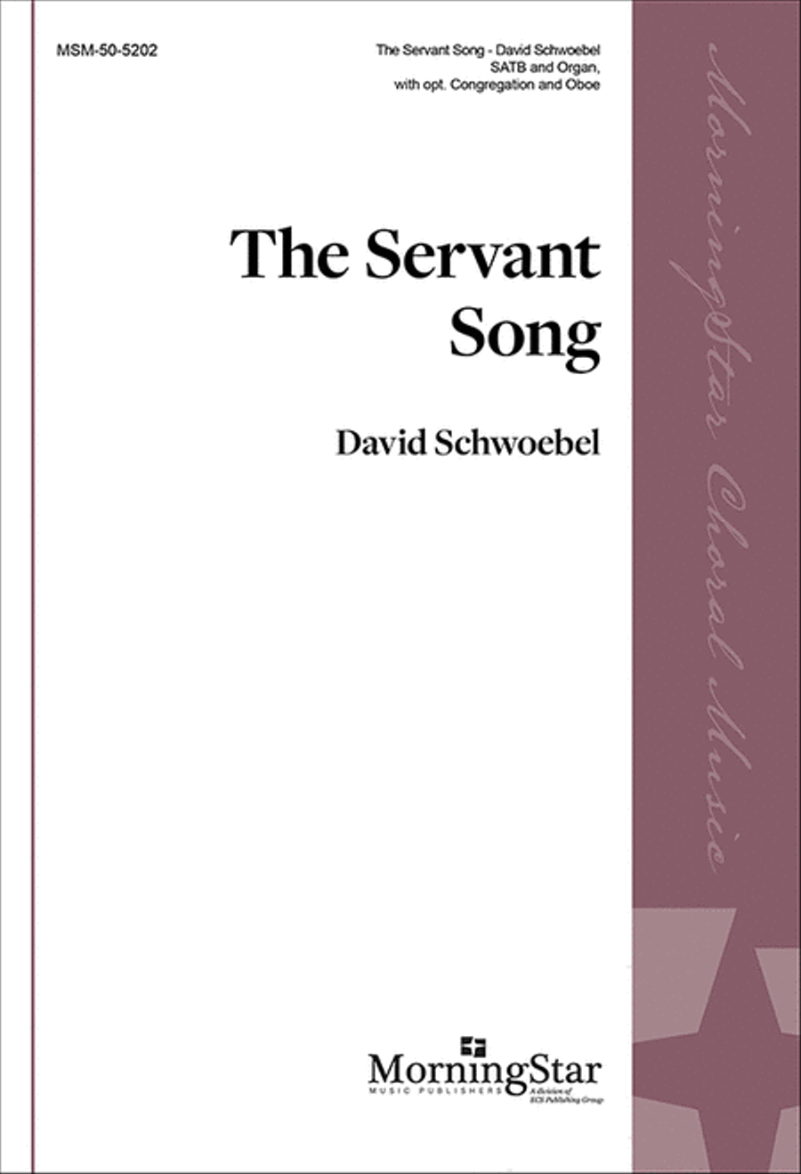 The Servant Song 4-Part scores gallery preview page 1